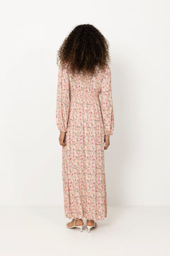 Lilith Maxi Dress - Cinthia Pink Print
