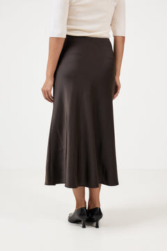 Lena Hw Midi Skirt - Delicioso