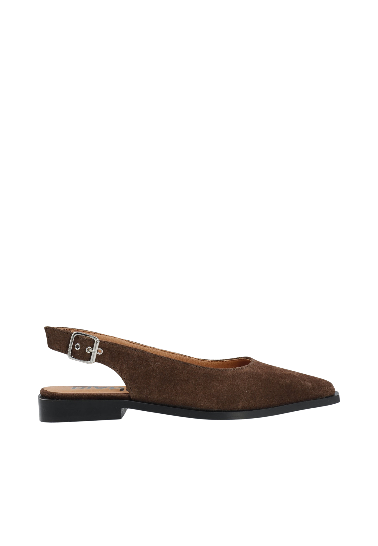 Biavictoria Slingback Suede - Brun