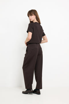 VincentIW Karmen T-Shirt - Chocolate Brown