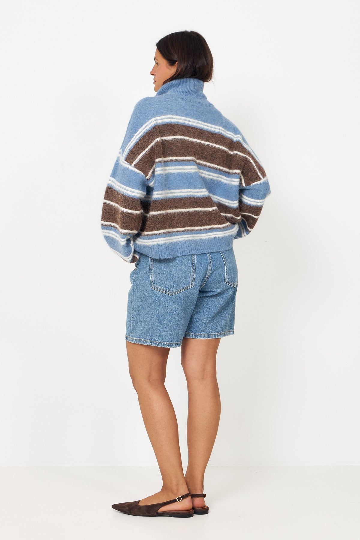 Tine Stripe Kofta - Blue Stripe