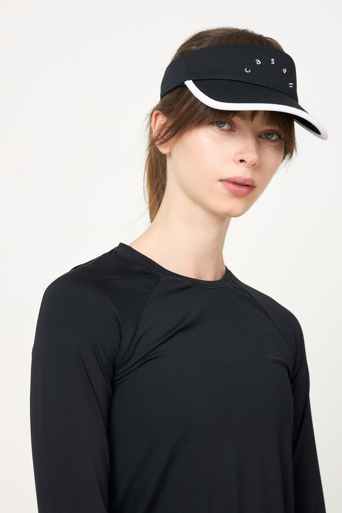 Court Visor - Svart
