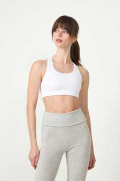 Iconic Sports Bra - White