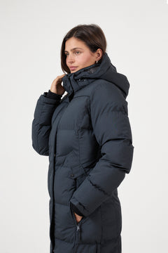 Liv Coat - Blue Graphite