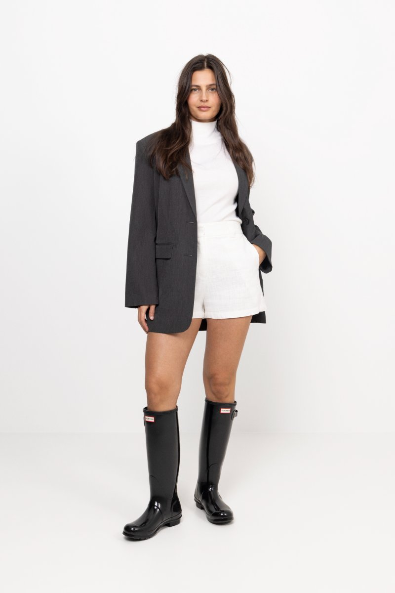 Original Tall Gloss Boot - Svart