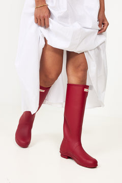 Womens Original Tall Boot - Military Red
