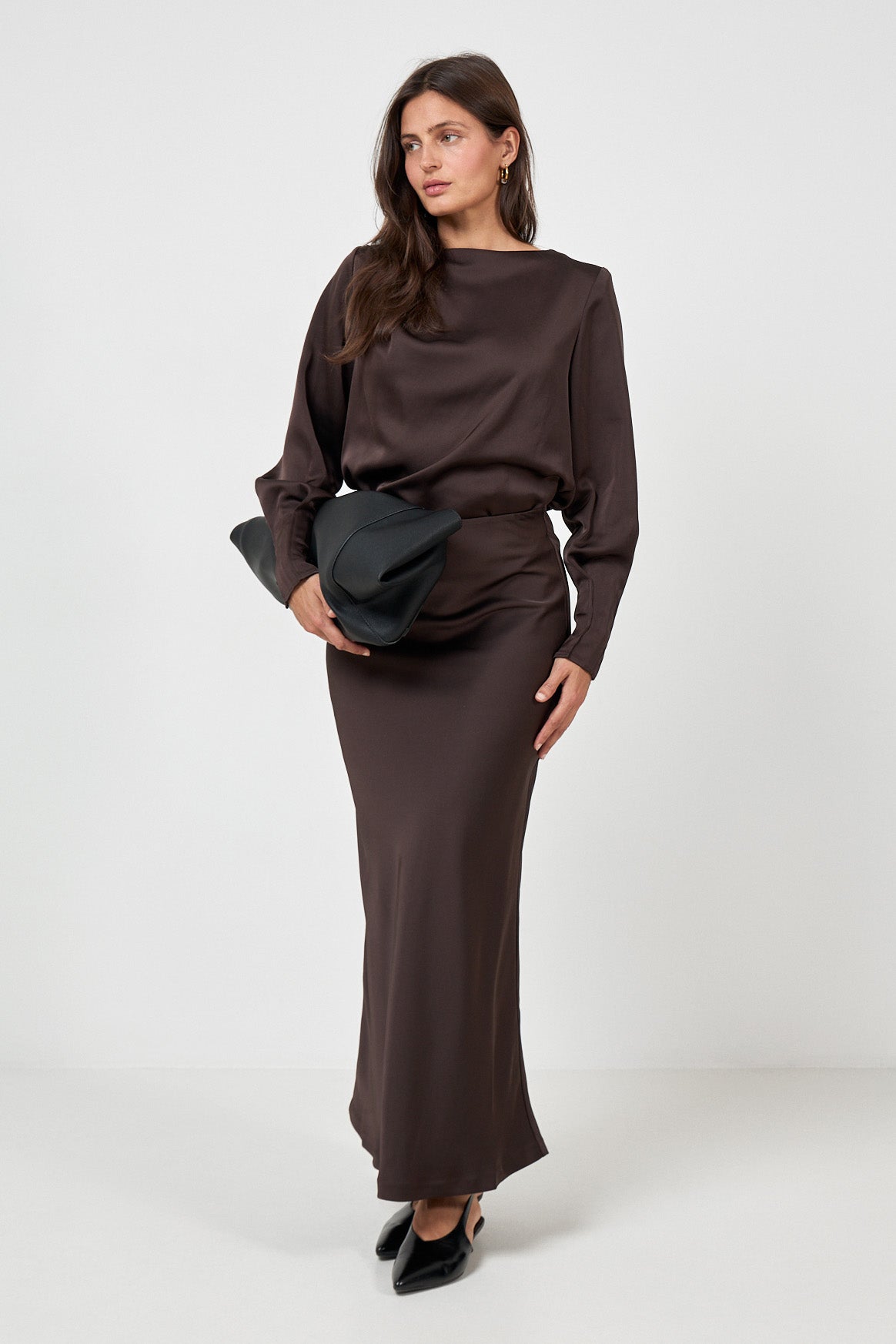 Gamma Skirt - Black Coffee