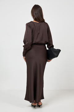 Gamma Skirt - Black Coffee