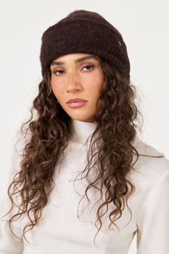 Aba Rib Beanie - Chocolate Brown