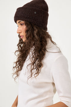 Aba Rib Beanie - Chocolate Brown