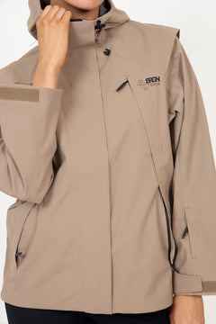 Ulriken 3L Jacket - Taupe