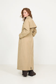 Anastasia Trench Coat - Beige
