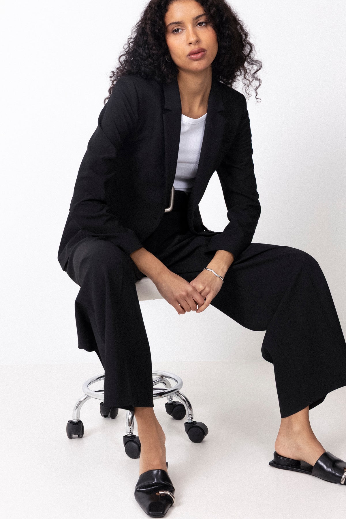 Rita Ls Classic Blazer - Svart