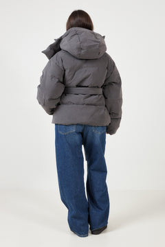 Steilia Brushed Down Jkt - Grey