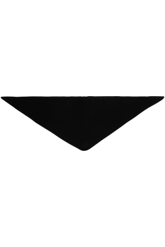 Victoria Wool Cashmere Scarf - Black
