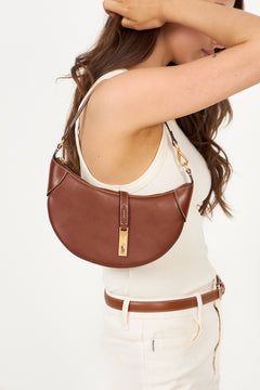 Polo Id Calfskin Mini Shoulder Bag - Cuoio