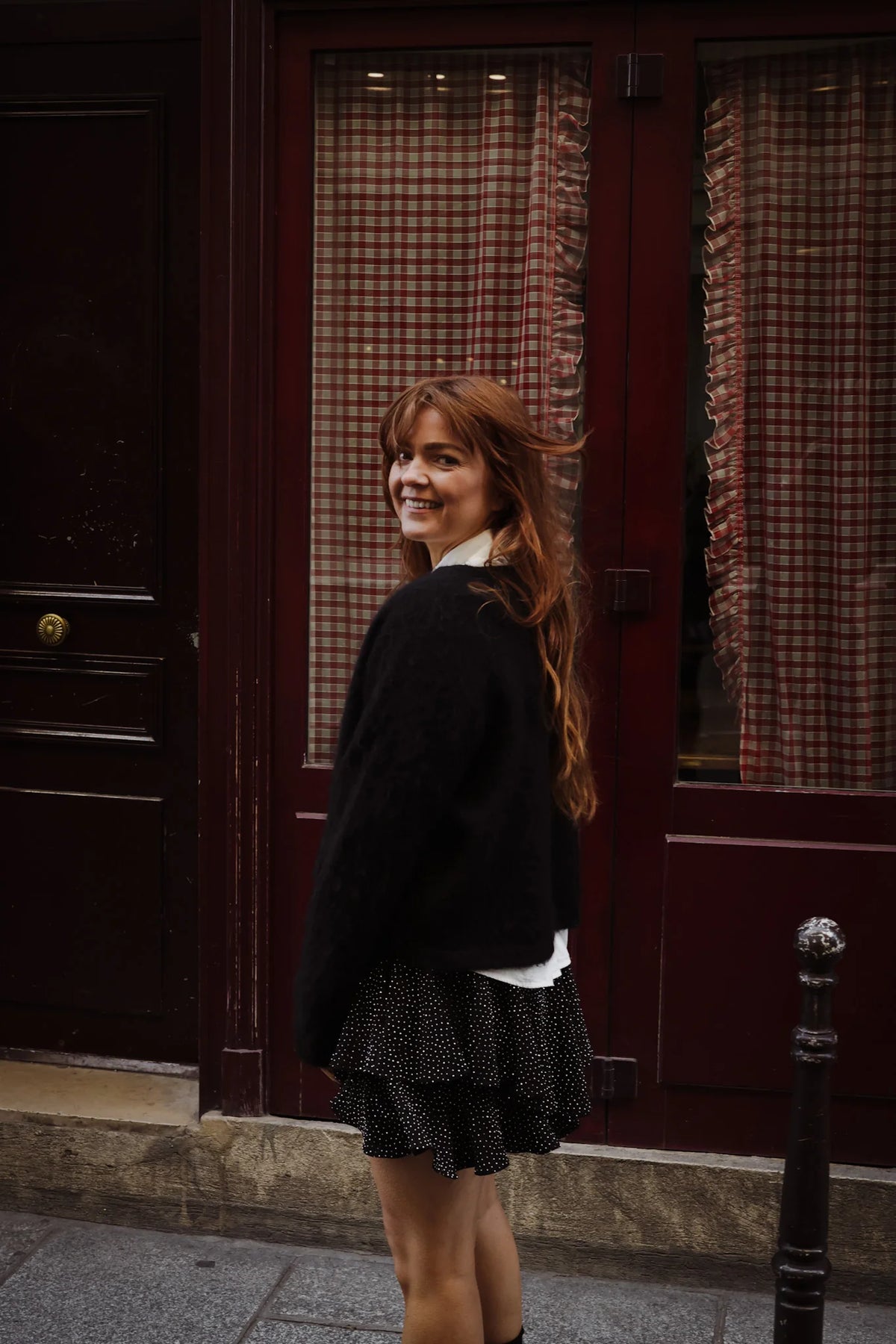 Boxy Cardi Sweater - Svart