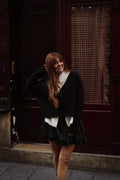 Boxy Cardi Sweater - Svart