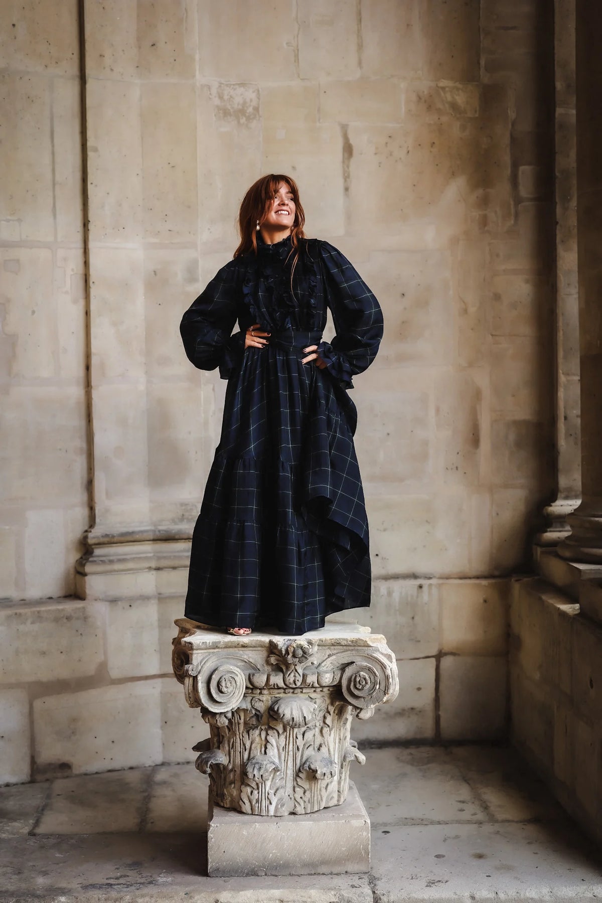 Check Showpiece klänning