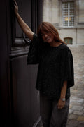 Stardust Top - Svart & Silver