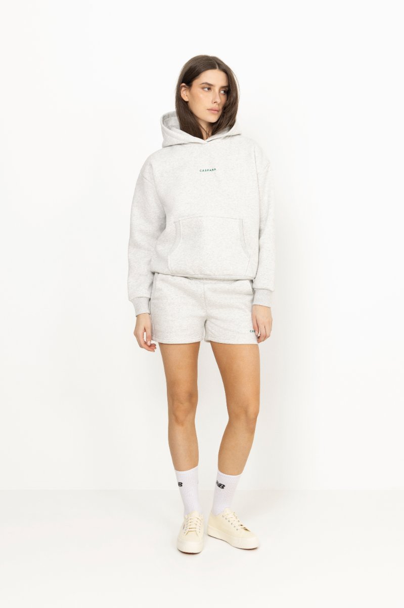 W. Pollux Hoodie - Gråmelerad