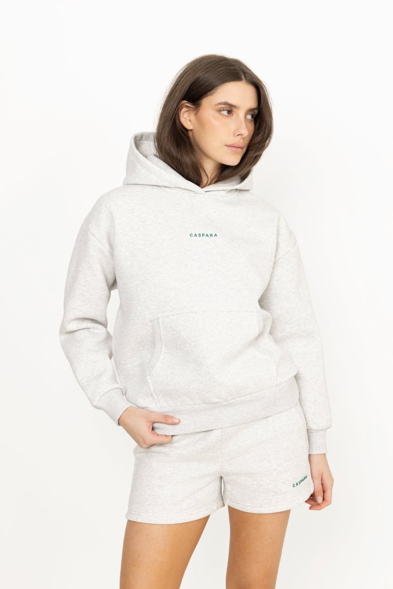 W. Pollux Hoodie - Gråmelerad