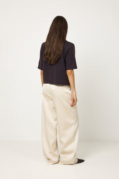 Kae Ss Knit Cardigan - Chocolate