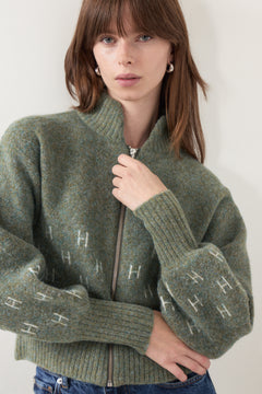 Märtha Short Jacket - Winter Moss