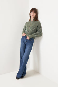 Märtha Short Jacket - Winter Moss