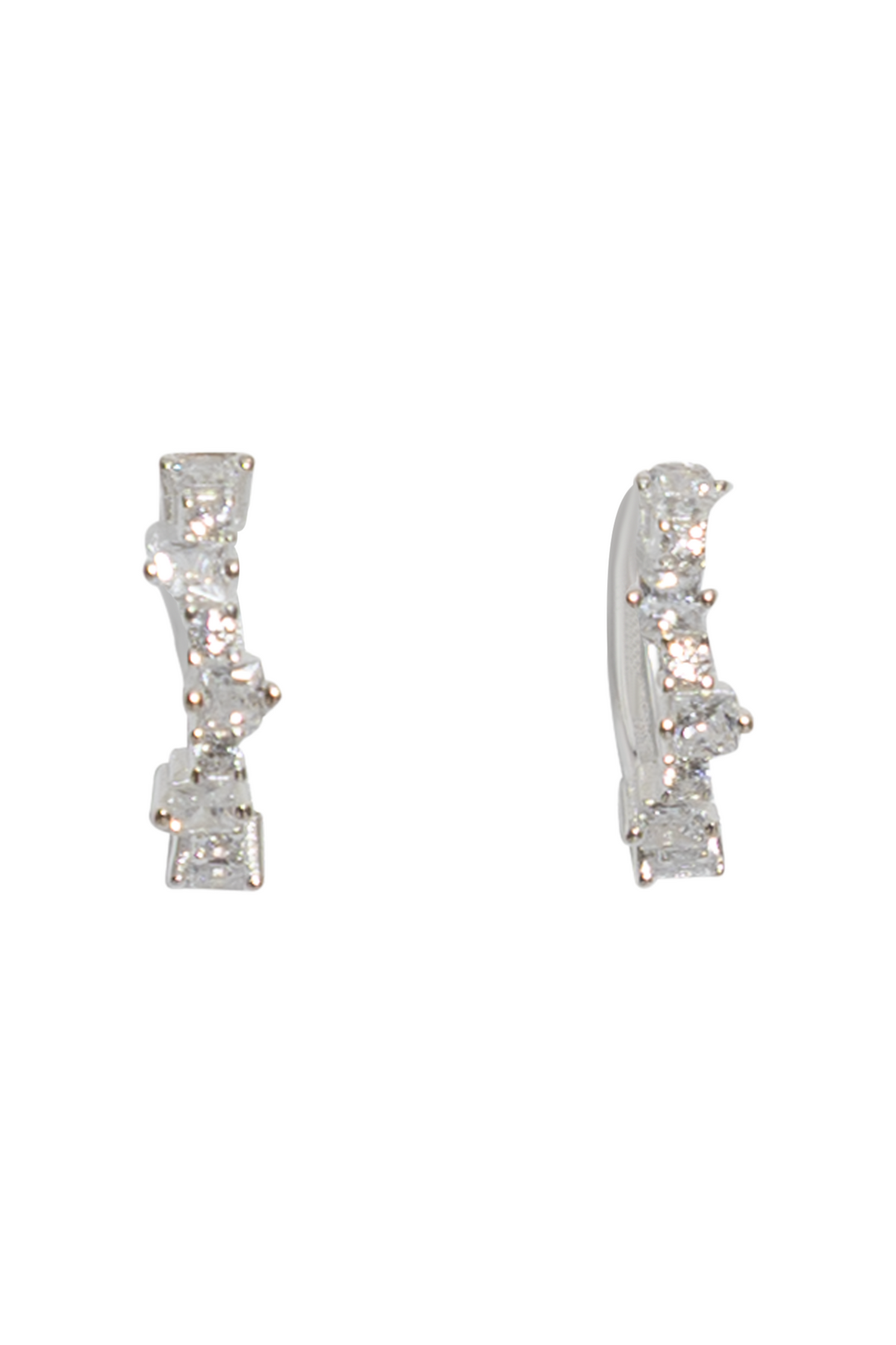 Mixed Small Hoops - Silver