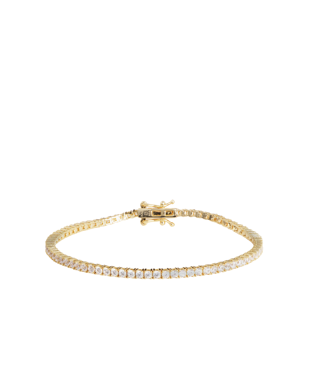 Tennisarmband - Guld