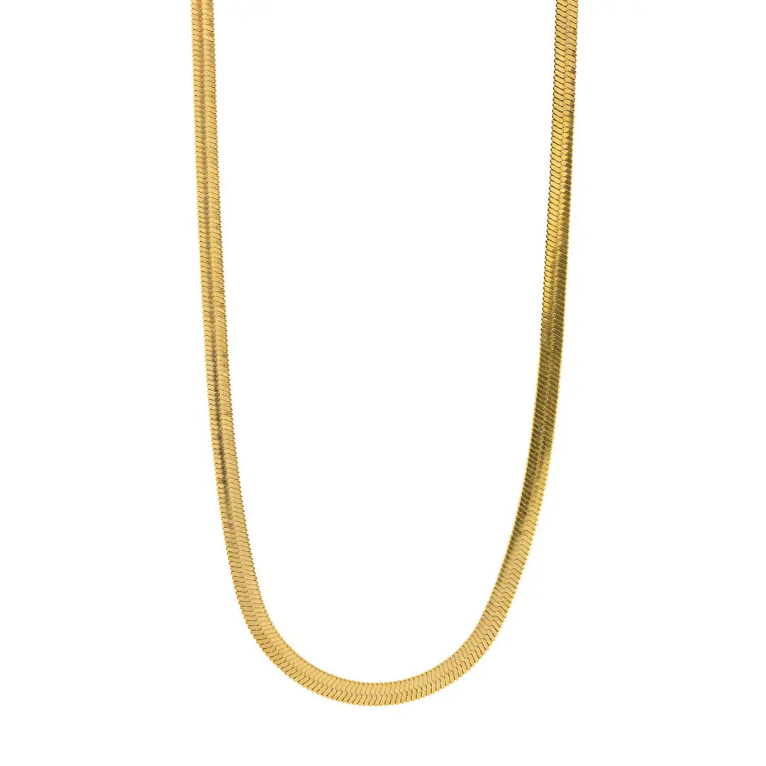 Ivy Snake Chain Halsband - Guld