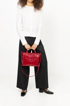 Angel Tote XS Wrinkled Patent - Power