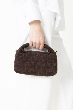 Mini Dandy Braided Suede - Chocolate