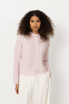 Gabby Knit Cardigan - Pale Lilac