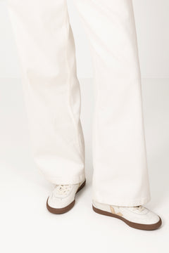 Volley O.T. Leather - White Platine Bark