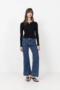 Saalexo Ls Cardigan - Black