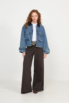Rikke Denim Jacket - Blue