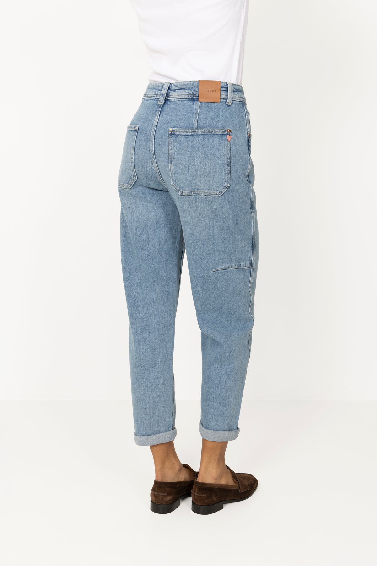 Aymen Galleon Jeans - Mid Blue