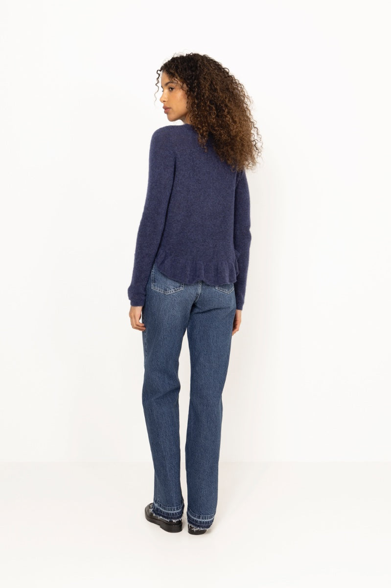 Mape Alice Stickad Kofta - Crown Blue
