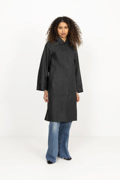 Nara W Long Jacket W3 - Black
