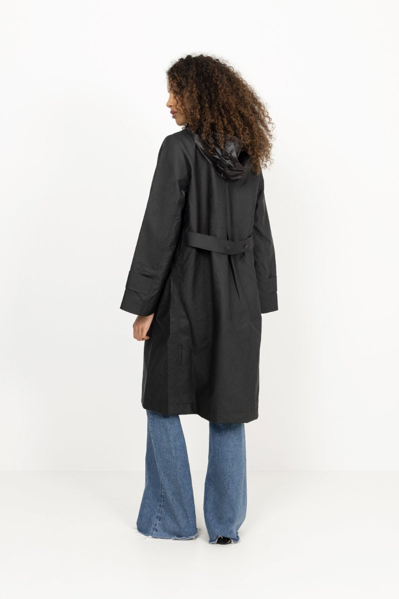 Nara W Long Jacket W3 - Svart