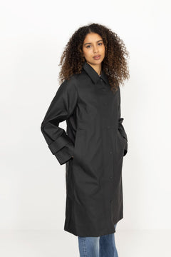 Nara W Long Jacket W3 - Black