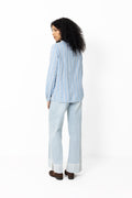 Antonia - Cross Superbleached Fringed