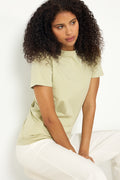 Myessential Ss O-Neck T-shirt - Lint