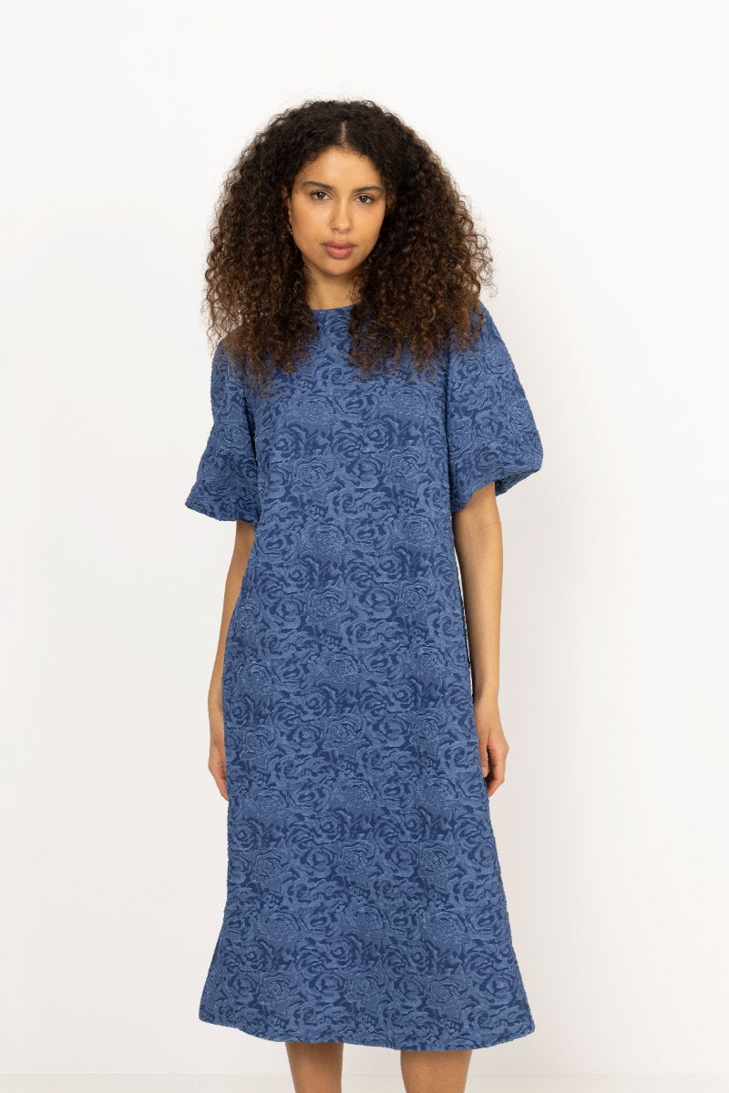 N-Pastis Long Dress - Dusty Blue