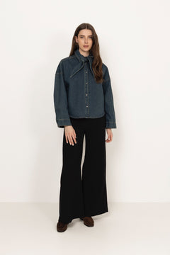 N-Lirinnah Shirt - Vintage Blue Wash