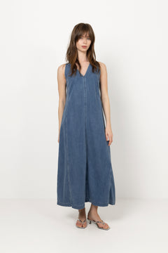 Saskylar Dress - Medium Denim Blue