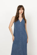 Saskylar Dress - Medium Denim Blue