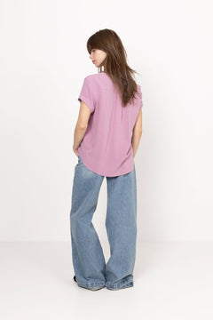Samajana Ss Shirt - Orchid Haze